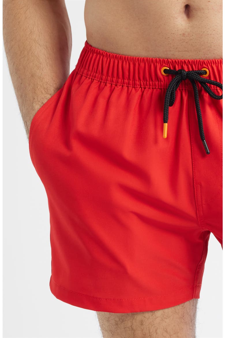 Demna Swim Trunks, Alternate, color, JACK RED