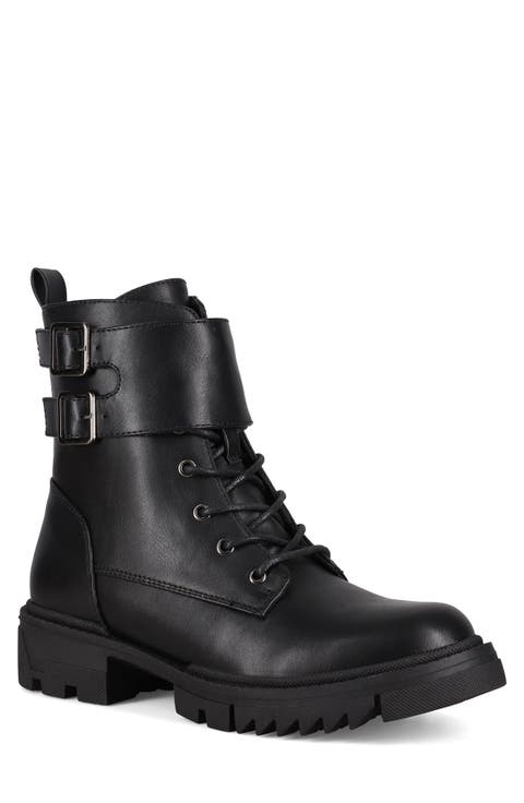Jaycee Leather Lug Sole Boot (Women)