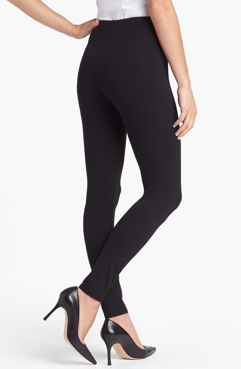 Eileen Fisher Stretch Ankle Leggings, Alternate, color, 