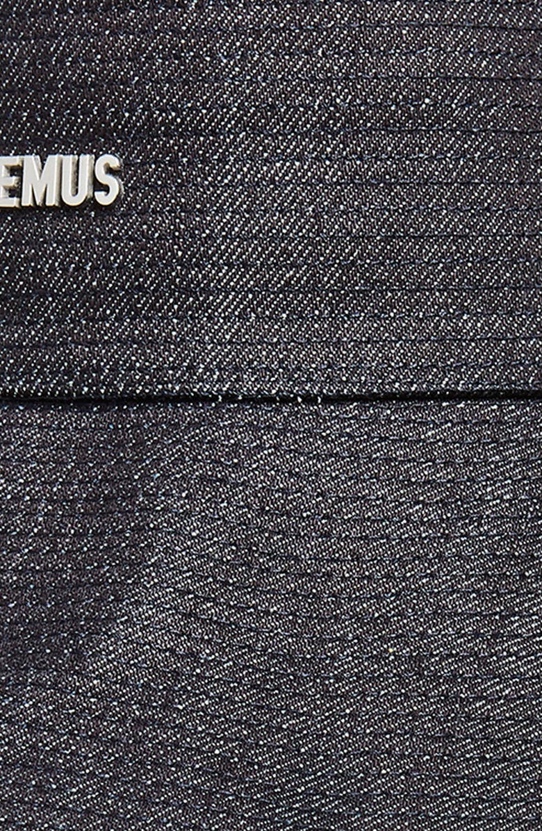 Jacquemus Le Bob de-Nîmes Denim Bucket Hat, Alternate, color, Navy 380