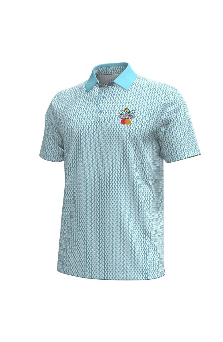 Under Armour Men's Under Armour  Blue Arnold Palmer Invitational Playoff 3.0 Crane Print Polo, Alternate, color, Blue