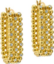 Ted Baker Bollie Crystal Bobble Hoop Earrings