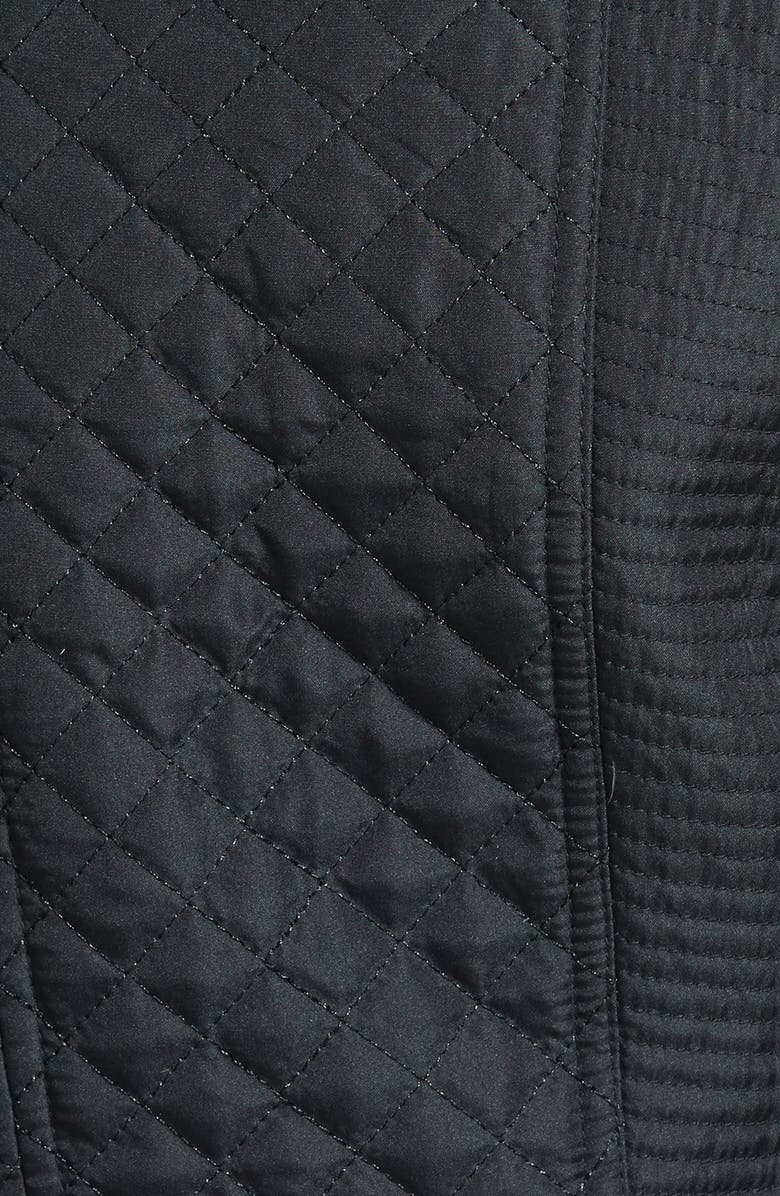 French Connection Stand Collar Quilted Jacket, Alternate, color,