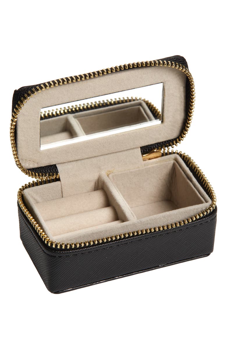 Estella Bartlett Tiny Jewelry Box, Alternate, color, Navy