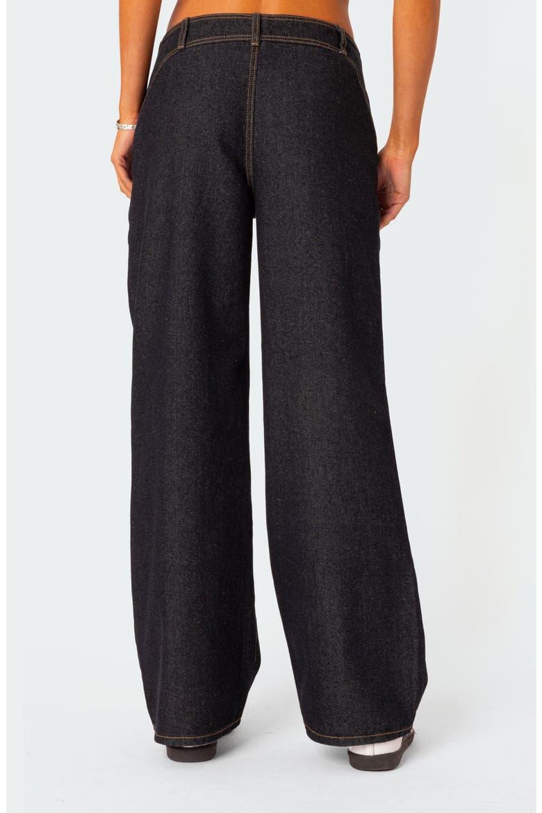 Western Straight Leg Jeans, Alternate, color, DARK-BLUE