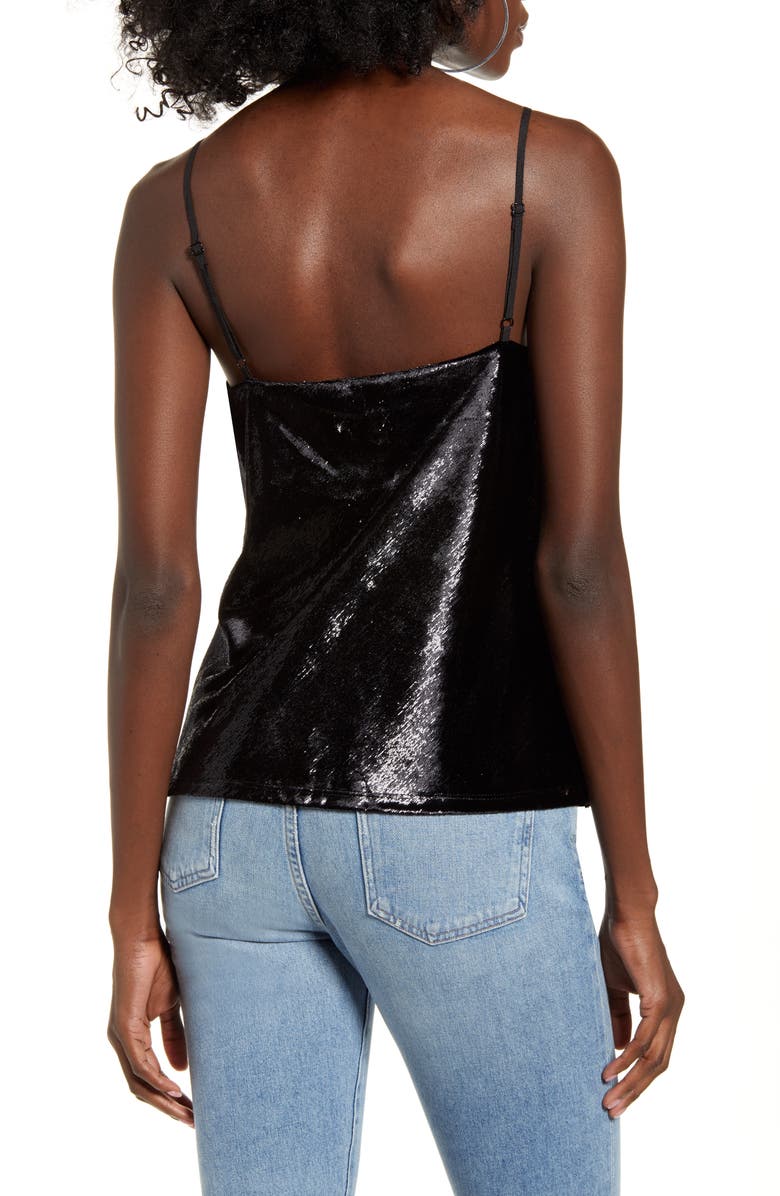 WAYF x BFF Courtney Cowl Neck Camisole Top, Alternate, color, 
