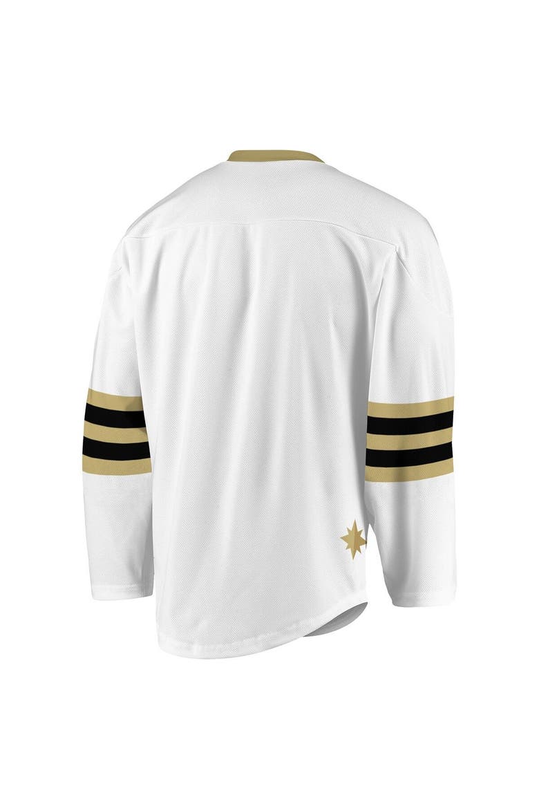 Youth White/Black Vancouver Warriors Replica Jersey, Alternate, color, White