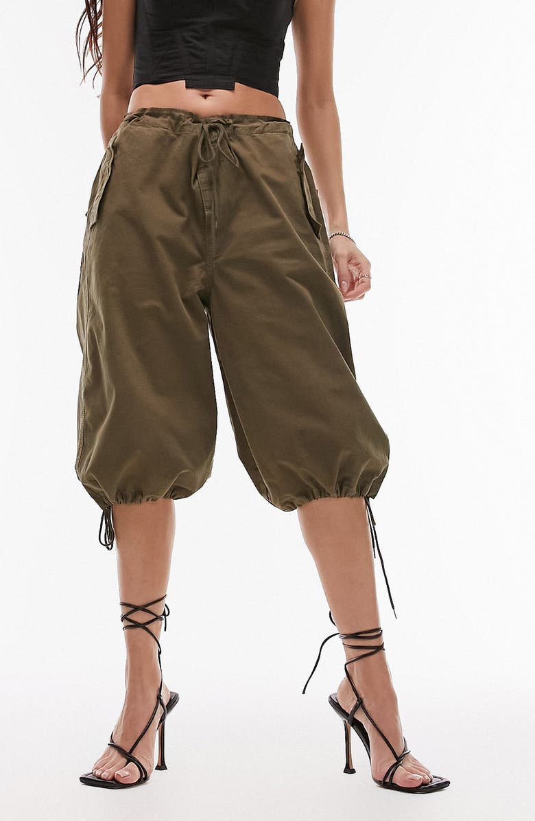 Topshop Awkward Balloon Capri Pants, Main, color, 