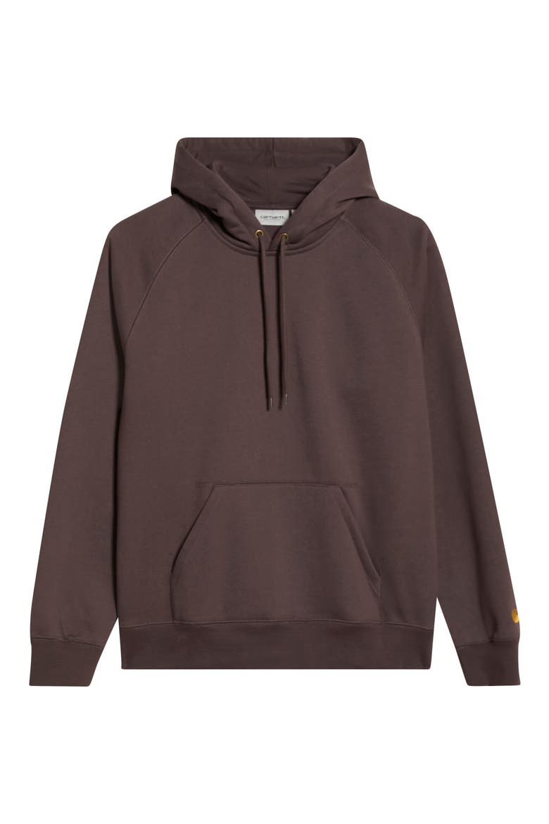 Chase Fleece Hoodie, Alternate, color, SHALE / GOLD