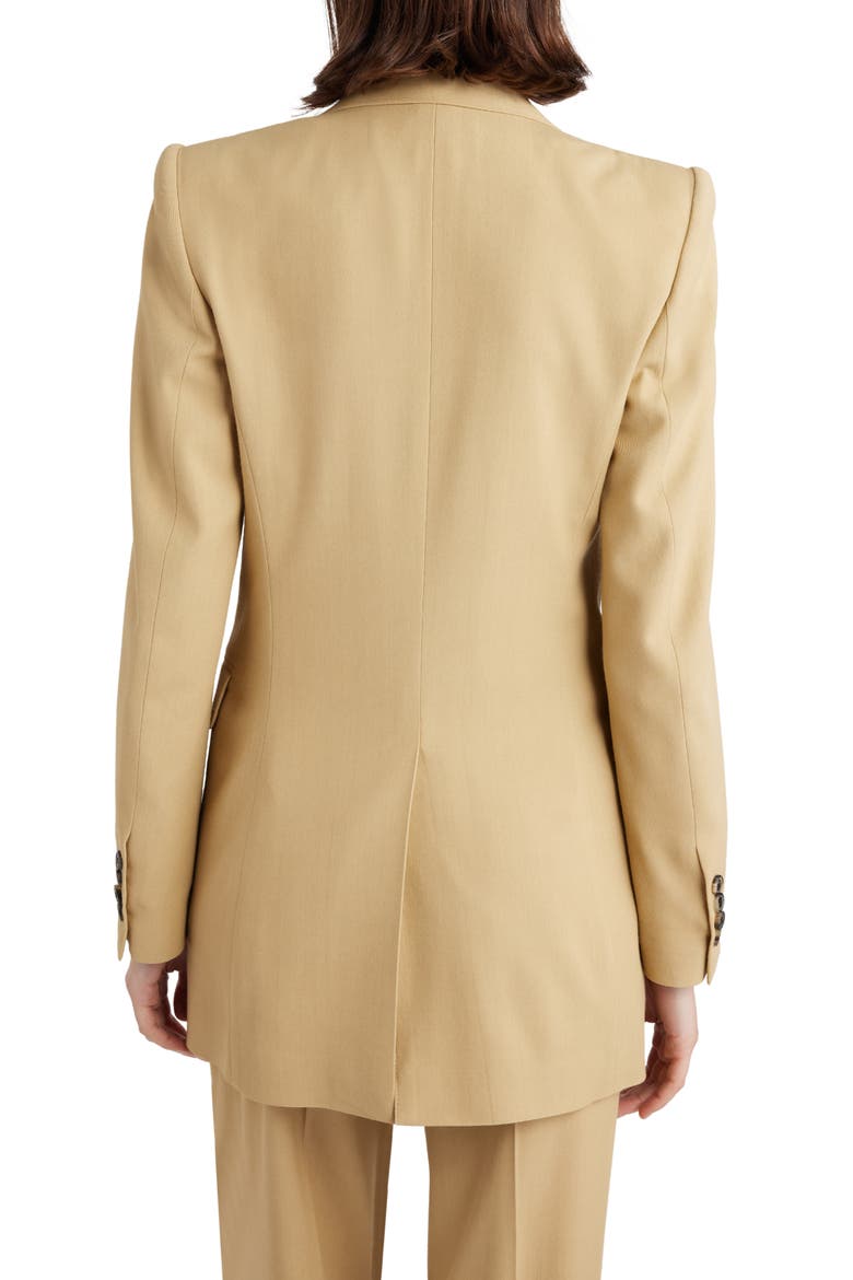 One-Button Blazer, Alternate, color, SAND 900