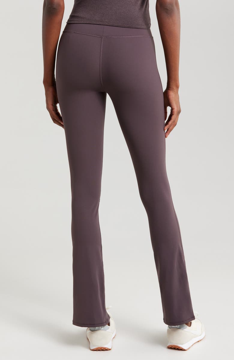 Vuori Daily Split Flare Pants, Alternate, color, Sangria