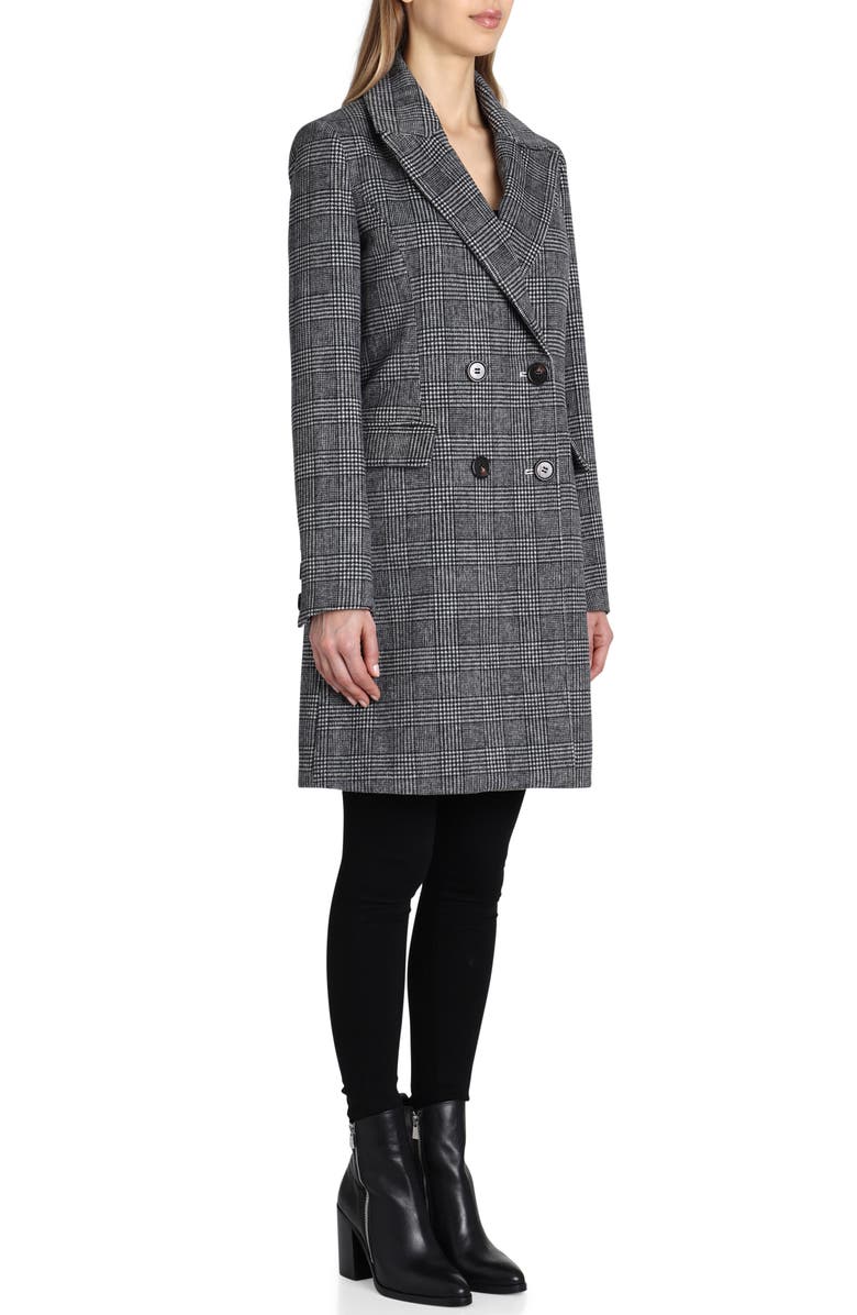 Avec Les Filles Plaid Coat, Alternate, color, 