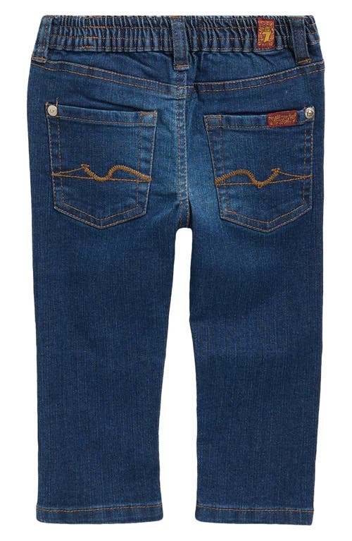 7 For All Mankind Flannel Shirt & Denim Jeans Set In Blue