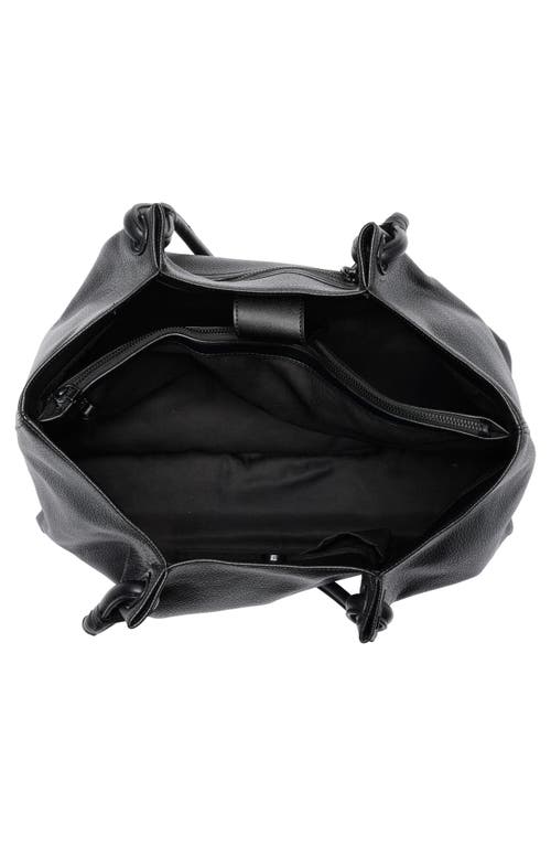 Steve Madden Dougie Tote Bag In Black