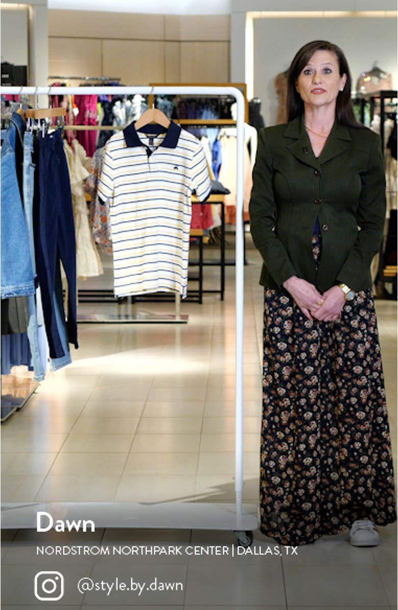 Kids' Stripe Piqué Polo, sales video thumbnail