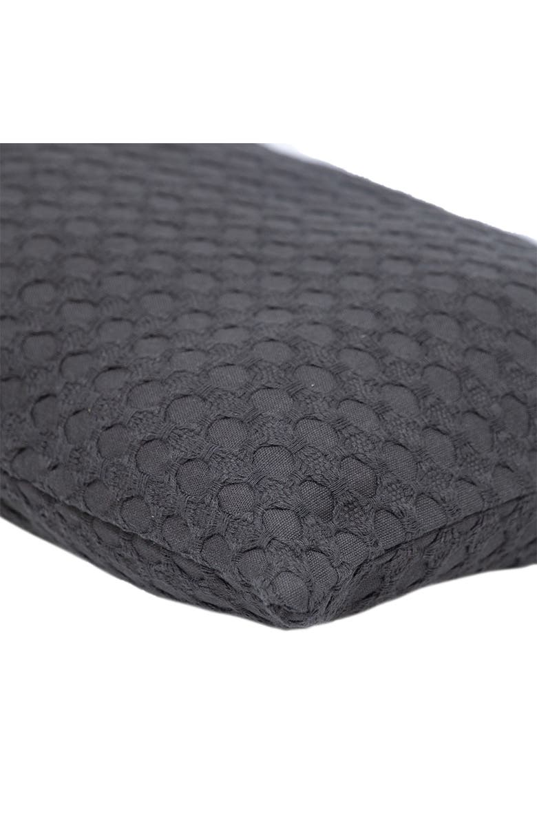 PARKLAND COLLECTION Embossed Throw Pillow, Alternate, color, Gray