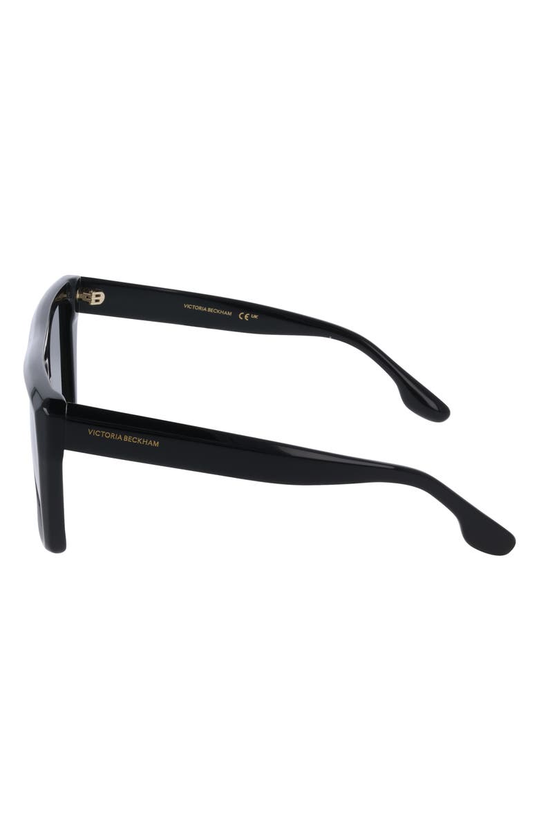 Victoria Beckham 56mm Gradient Square Sunglasses, Alternate, color, 