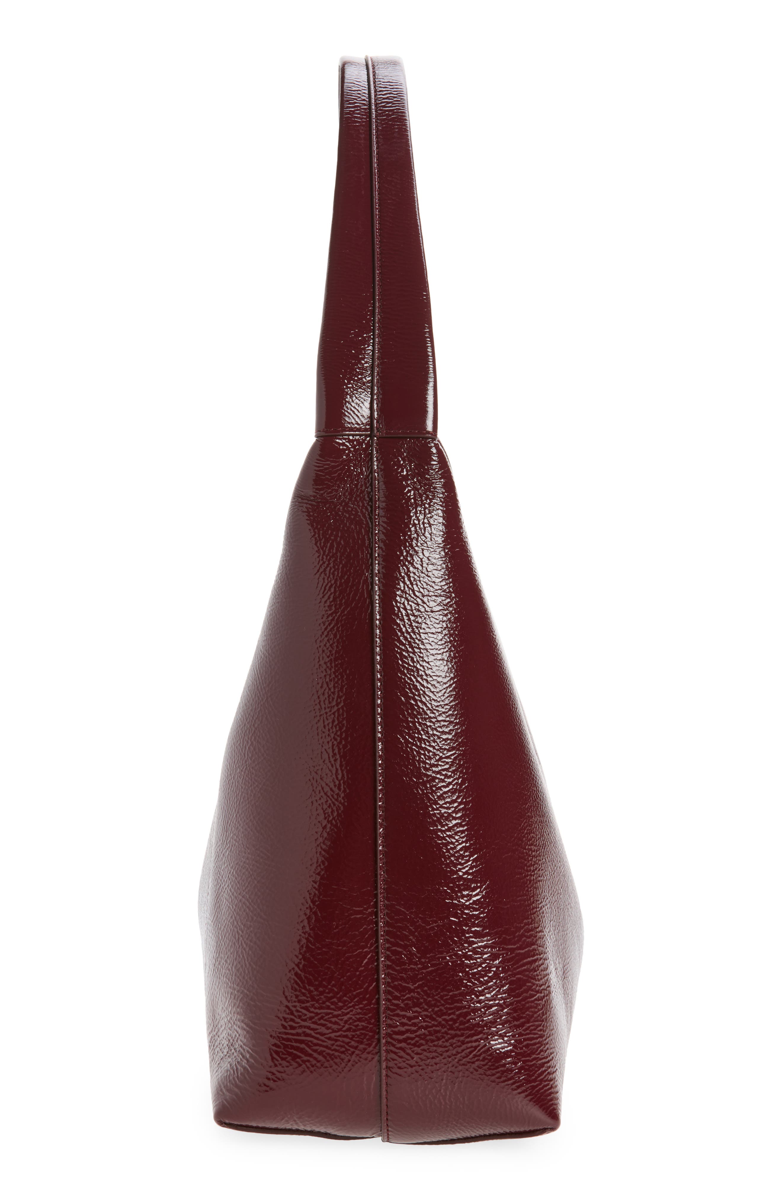 Candy Suede Hobo Bag, Alternate, color, CLARET