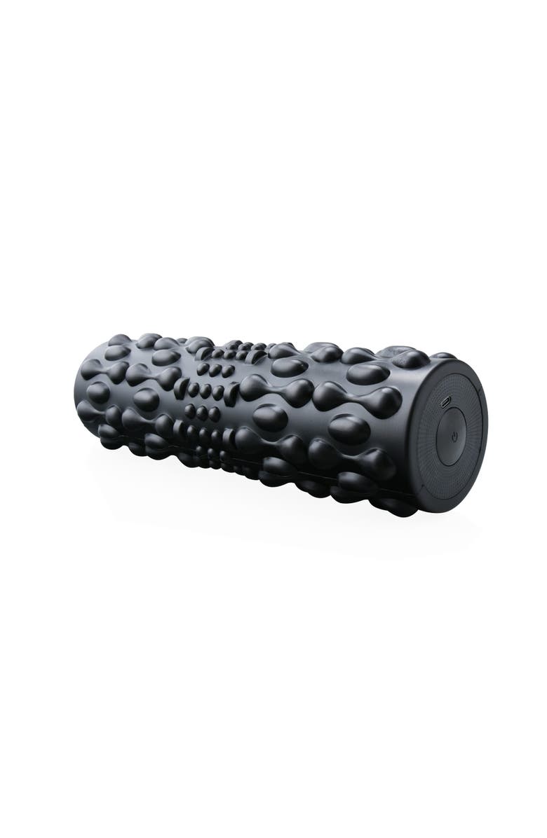 PURSONIC High-Intensity Vibrating Foam Roller for Deep Muscle Relief, Alternate, color, Black
