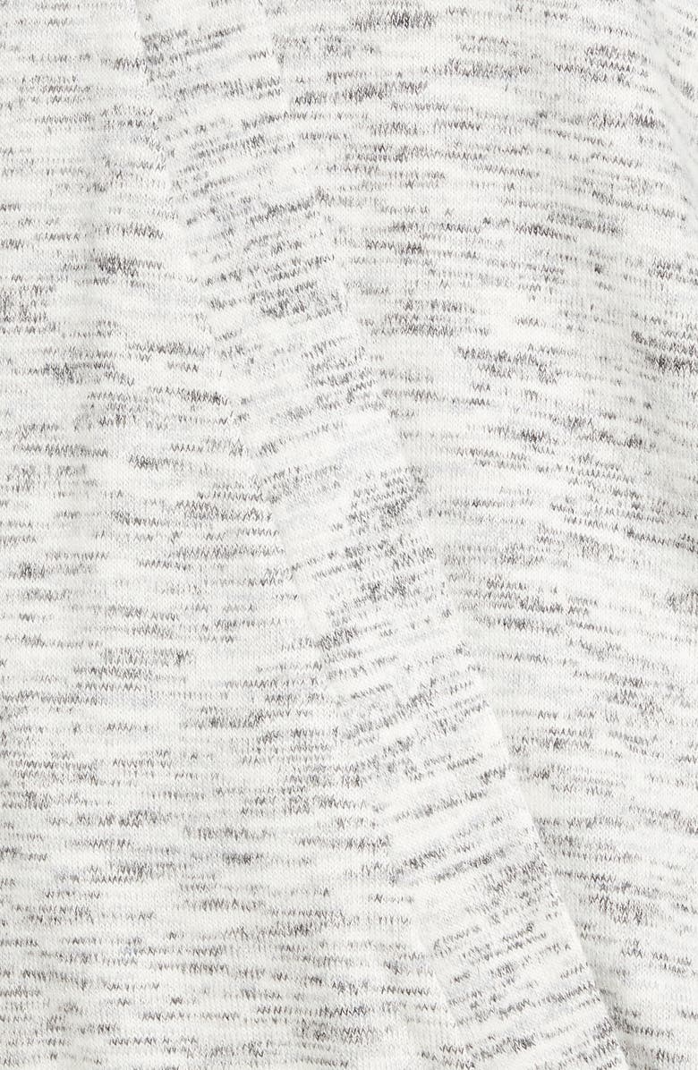 Bobeau Cozy Space Dye Surplice Knit Top, Alternate, color,