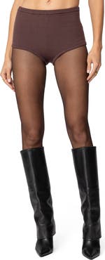 EDIKTED Ashlin Knit Micro Shorts