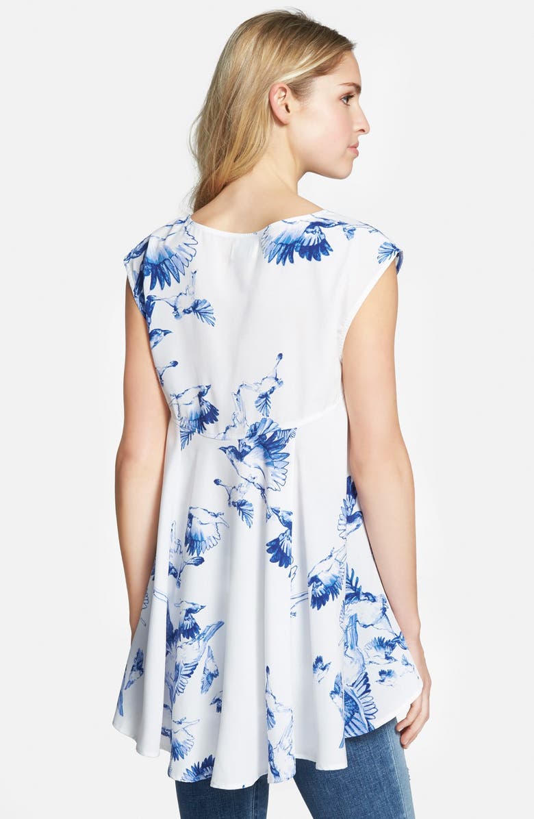 Hinge 'Floaty' High/Low Tee, Alternate, color, 