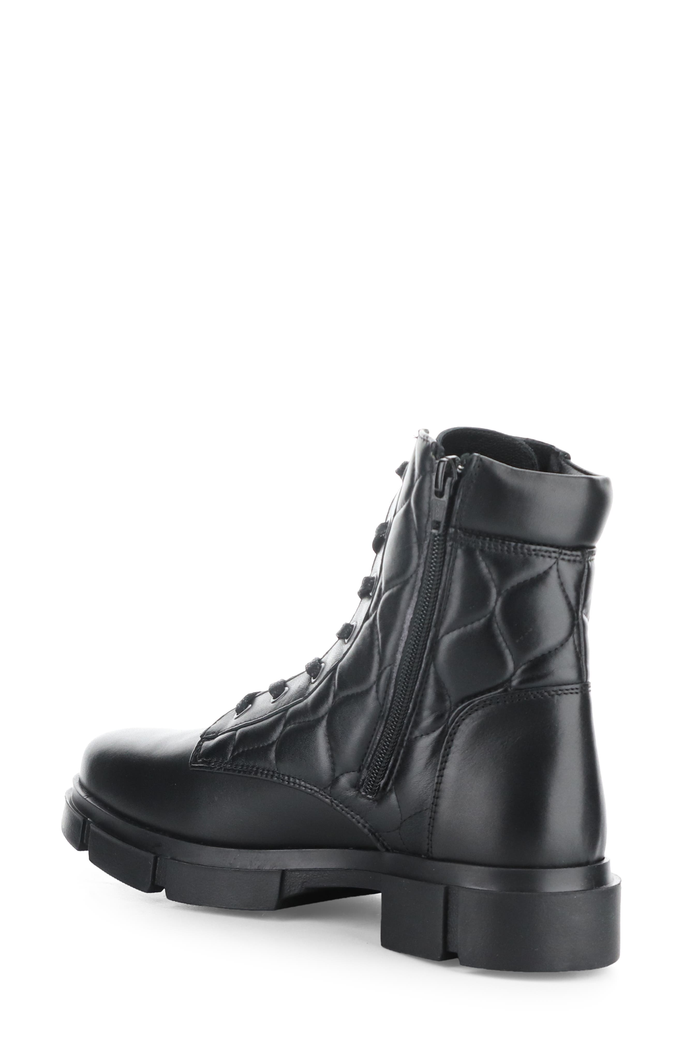 Bos. & Co. Libel Quilted Waterproof Combat Boot, Alternate, color, 