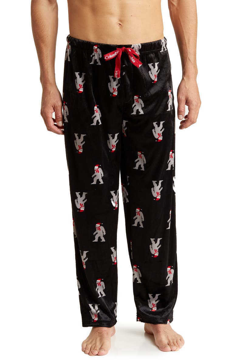 Columbia Brushed Flannel Pajama Bottoms, Main, color, 