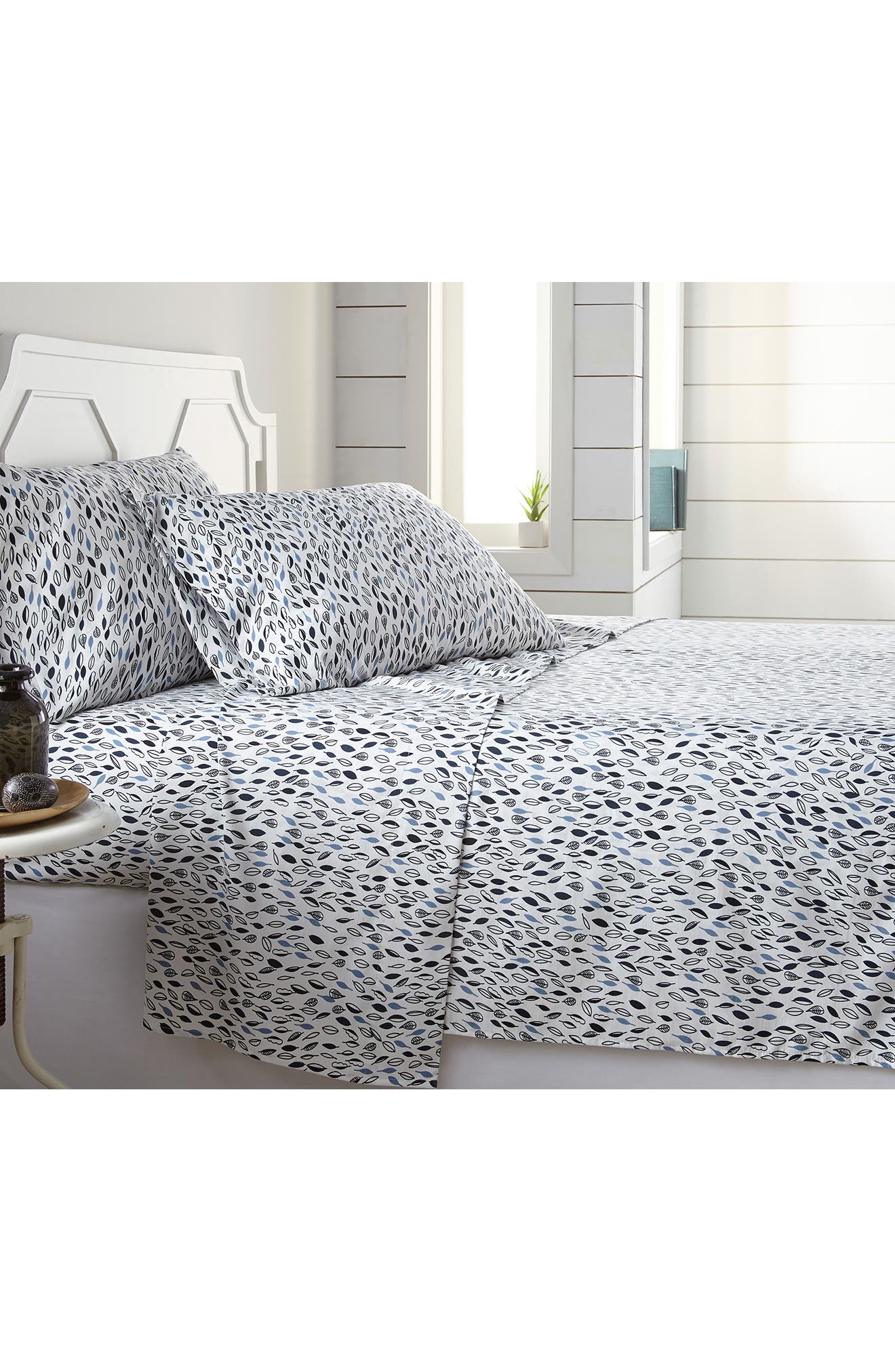 BOTANICAL FOREST WHITE/BLUE
