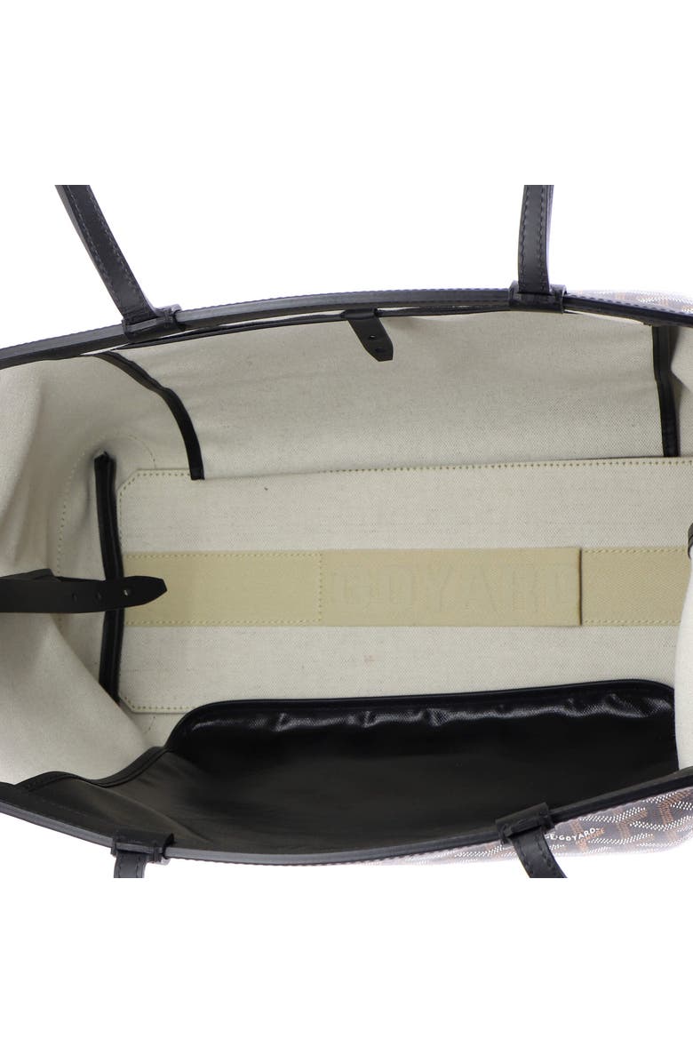 Pre-Owned Goyard Bellechasse Bag Coated Canvas PM, Alternate, color, Black