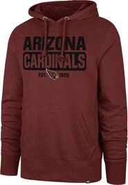 '47 Men's '47 Cardinal Arizona Cardinals Box Out Headline Pullover Hoodie