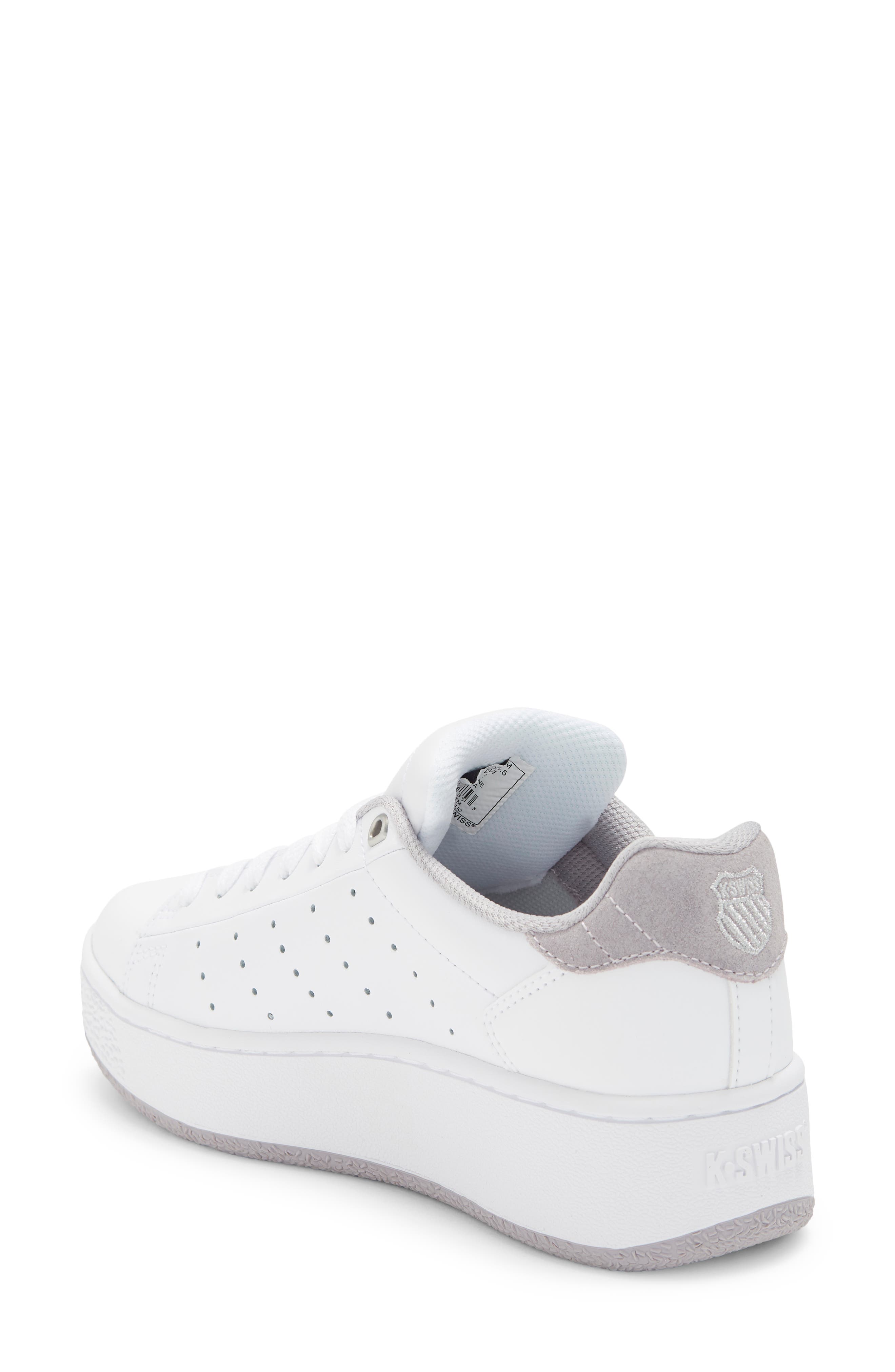 K-Swiss Classic PF Platform Sneaker, Alternate, color, White/ Raindrops