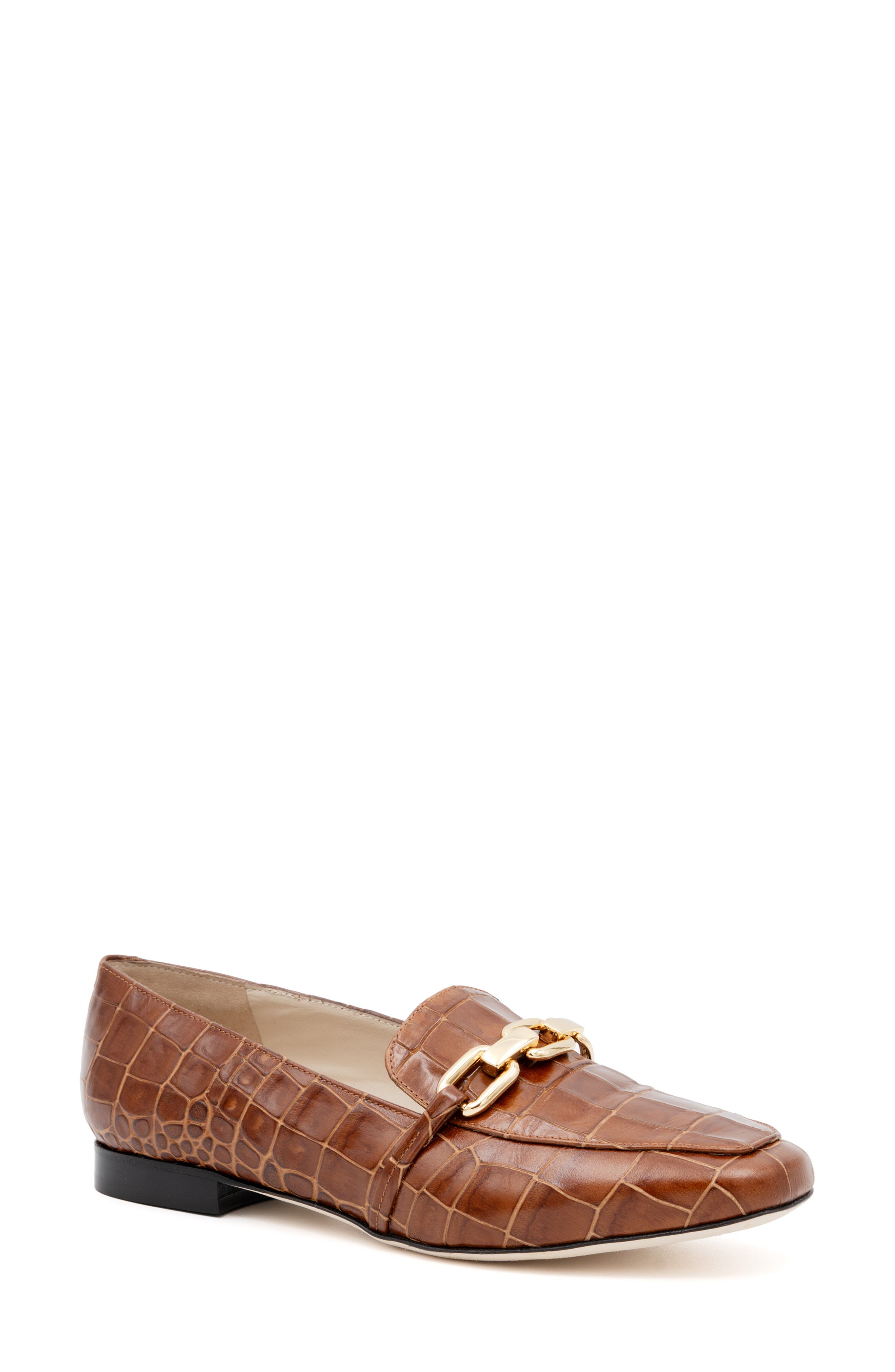 Amalfi by Rangoni Gentile Bit Loafer, Main, color, Bruciato Cocco Bengla Gold