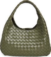 Bottega Veneta Campana Intrecciato Leather Shoulder Bag