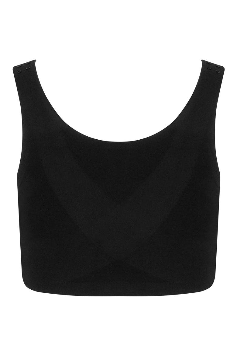 Posture Wireless Bra, Alternate, color, BLACK