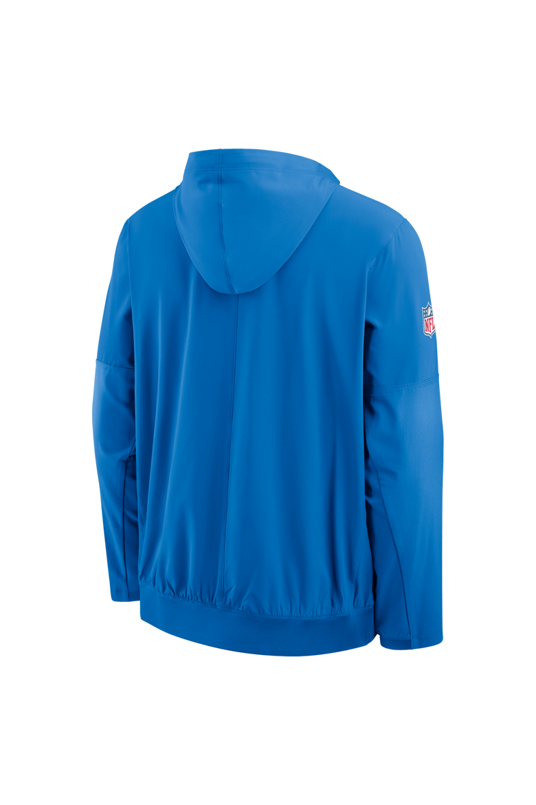 Men's Nike Blue Detroit Lions Sideline Broken Rules Alternate Anorak Half-Zip Hooded Jacket, Alternate, color, Blue