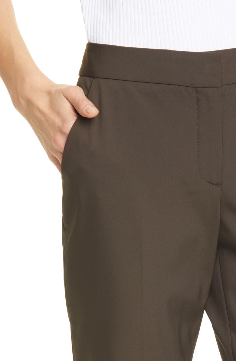 Judith & Charles Reva Cuffed Crop Pants, Alternate, color, Khaki