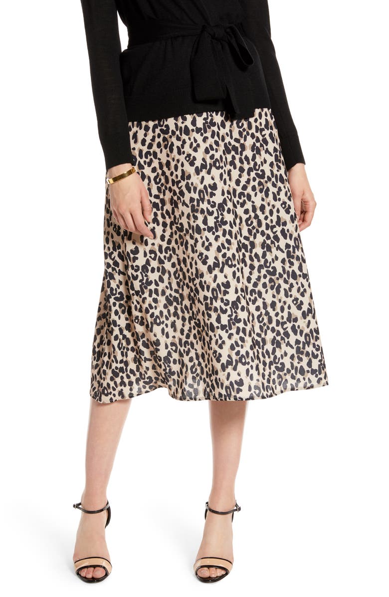 Halogen<sup>®</sup> Midi Skirt, Main, color, 