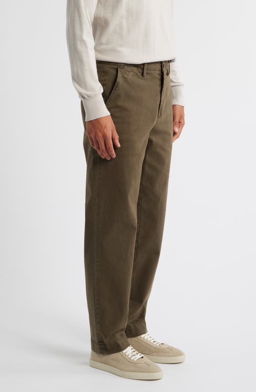 Ag Archie Straight Leg Pants In Green
