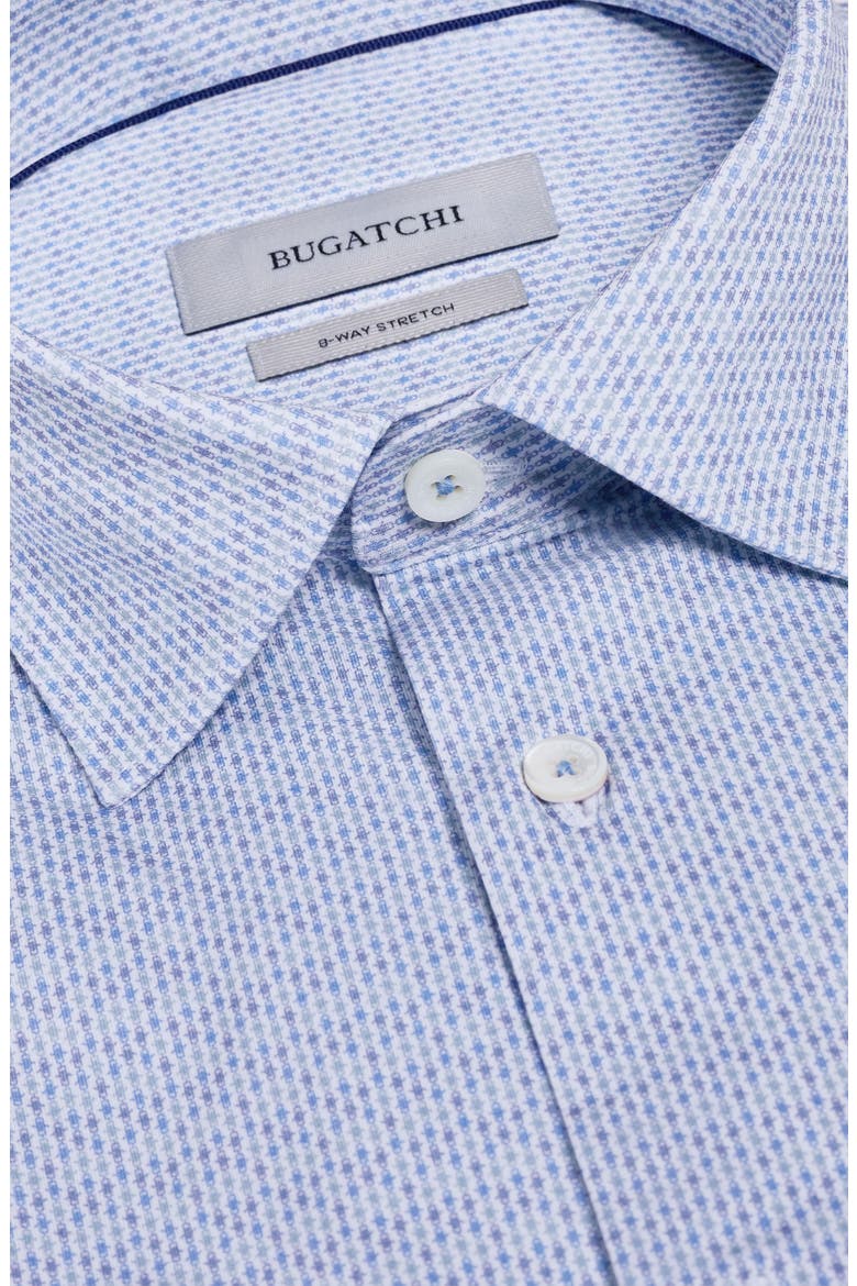 James OoohCotton® Geo Stripe Button-Up Shirt, Alternate, color, ETHER