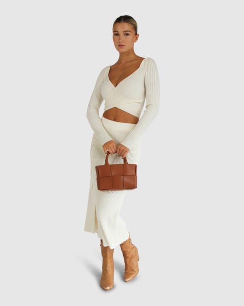 Belle & Bloom All My Life Knit Midi Skirt