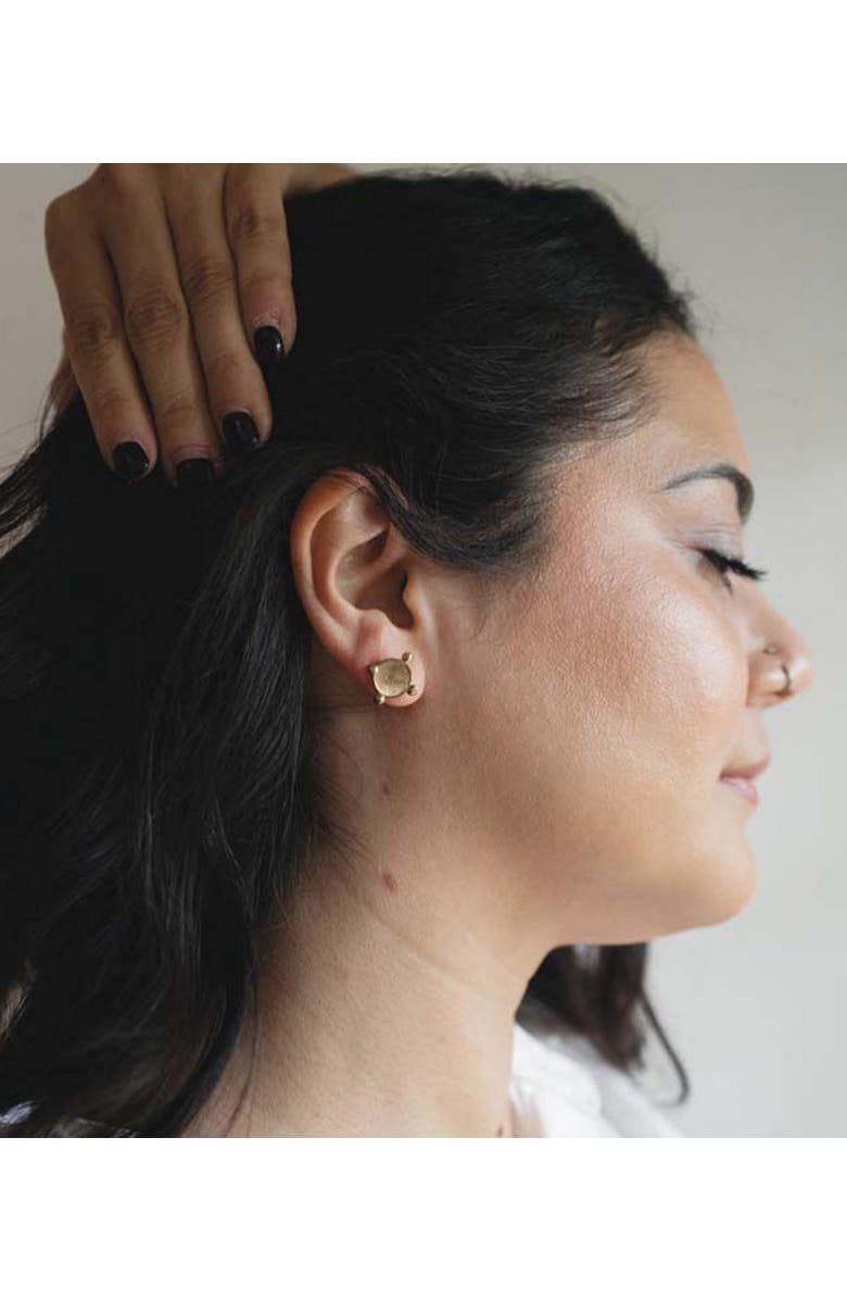 Matr Boomie Pari Dot Disc Earring Set - Set of 2, Alternate, color, Gold