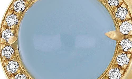 Bony Levy Iris Aquamarine & Diamond Ring In Gold