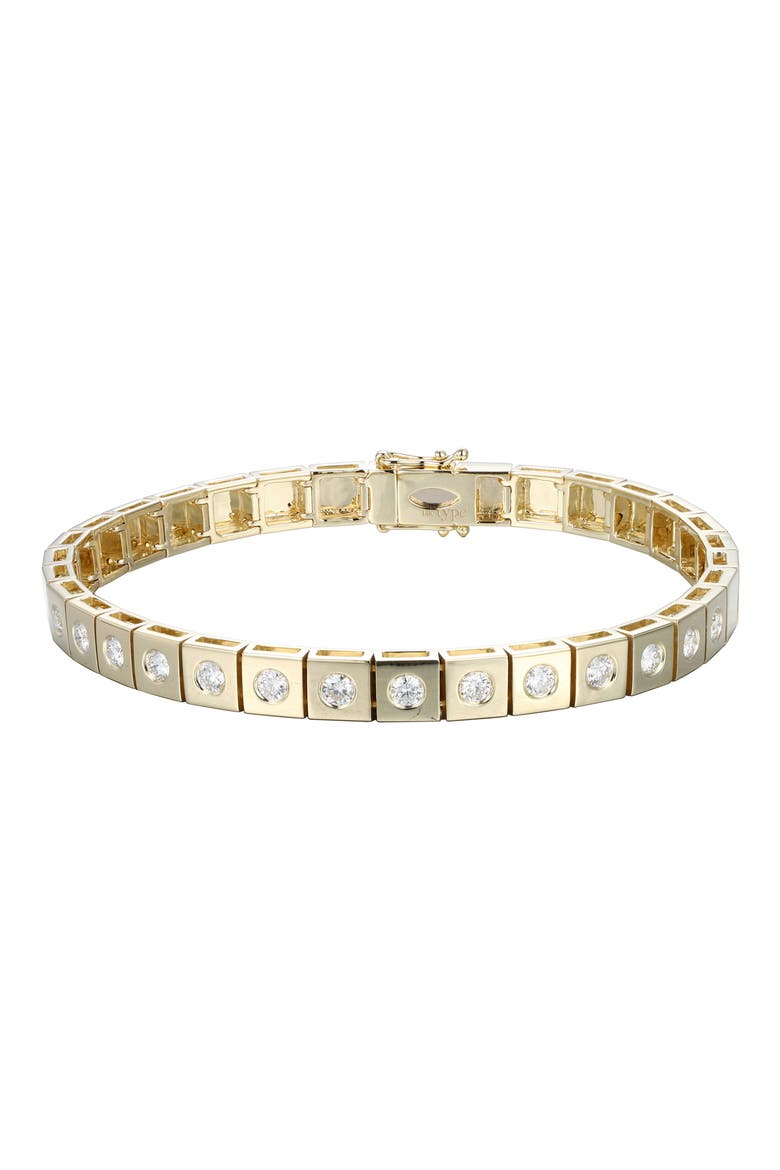 Leggo Diamond Tennis Bracelet, Main, color, GOLD