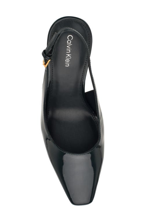 Calvin Klein Harbella Slingback Pump In Black