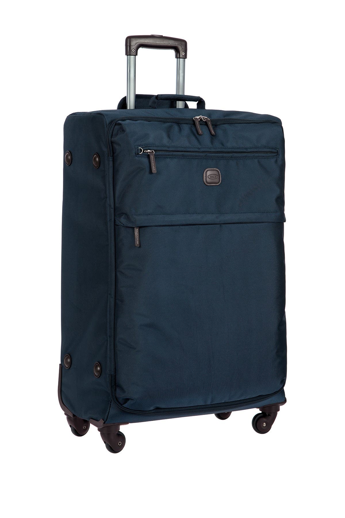 Bric's 30" Nylon Spinner with Frame Suitcase, Alternate, color, Blue/Dark Brown