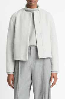 Vince Double Face Wool Blend Jacket