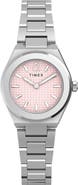 Timex® Q Timex® Continental Mini 24mm Stainless Steel Bracelet Watch