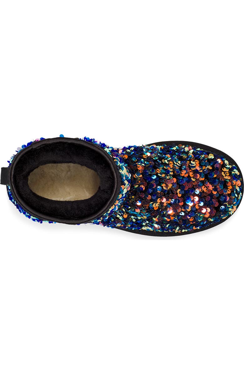 UGG<sup>®</sup> Mini Classic Stellar Sequin Boot, Alternate, color,
