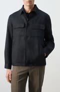 MANGO Rucked Back Jacket